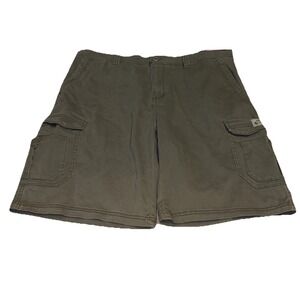 UNIONBAY size 40 military green flex waist Cargo Shorts mens New